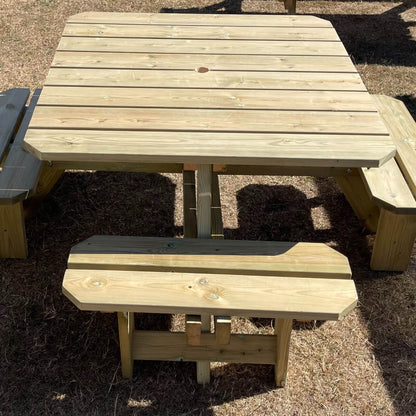 Churnet Valley Westwood Square Picnic Table